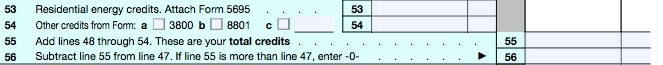 Image #6 - Form 1040 lines 53 - 56.jpg