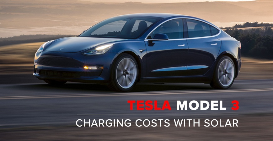 Tesla Model 3 Charging Costs Solar Vs Utility